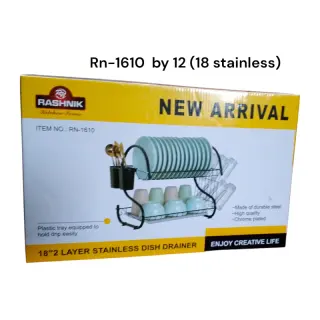 Rn1610...18 Inches Anti Rust Plate Rack