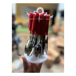 Dz217 24pcs Cutlery With Pp Handle