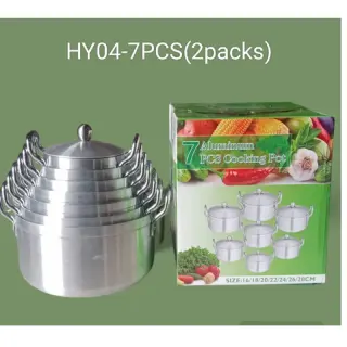 Happy 7pcs Aluminium Pot