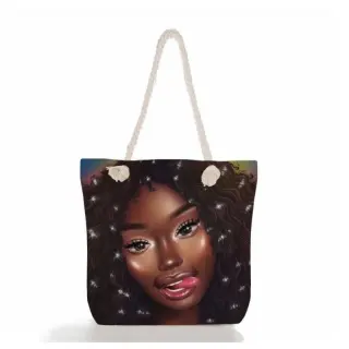 Facial Tote Bag