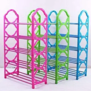 5layers Plastic Shoe Rack