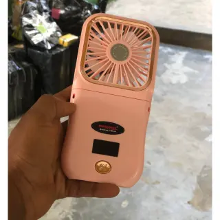 Halter Folding Fan With Power Bank 