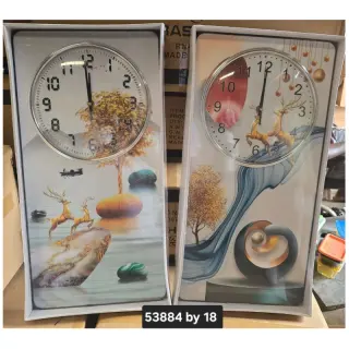 Horizontal Peacock Quality Clock