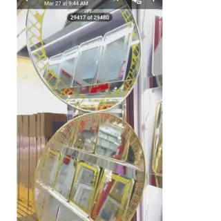 Round Unbreakable Mirror