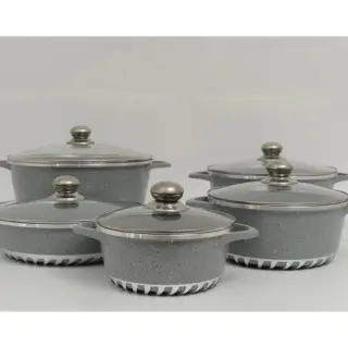 Dessini/maxi 10pcs High Quality Granite Pot