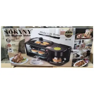 Sokany 3 In 1 Breakfast Maker