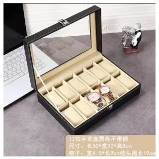 12 Slots Watch Boxes Watch