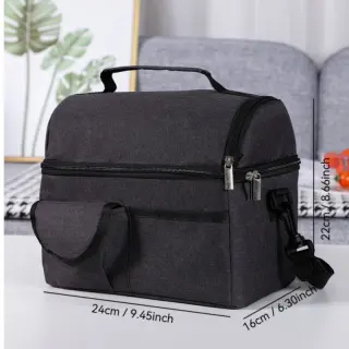 With Pocket Lunch Bag