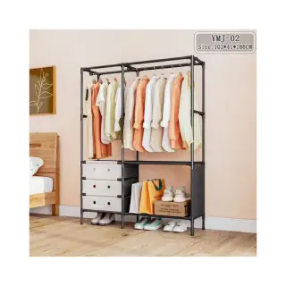 Dust Proof Clothes And Shoe Rack