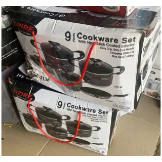 Dz5136..dzire 9pcs High Quality Nonstick Pot