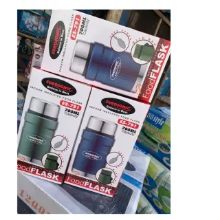 Es791…700ml Food Flask With Carrier Bag