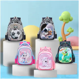 Toddlers 2zip School Bag