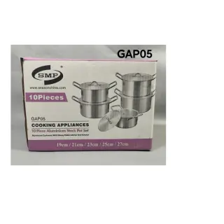 Gap05 Smp 10pcs Aluminium Pot