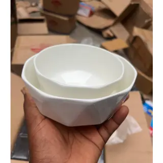 Happy 2in1 Hexa Ceramic Bowl