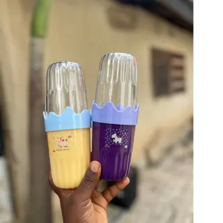 Eggplant Toothbrush Keeper