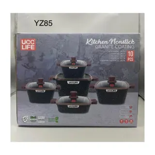 Yz87 10pcs Square Ucc Life Highest Quality Granite Pot
