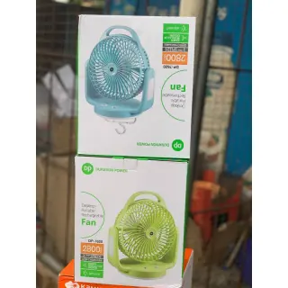 Dp7620 Desktop Rechargeable Fan With Hanging Hook