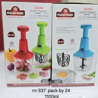 1100ml Sleek Push Chopper
