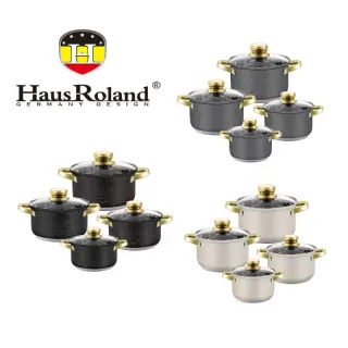 Haus Roland 8pcs Colour Quality Pot