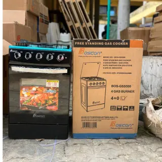 Boscon 4 Burner Standing Gas With Oven
