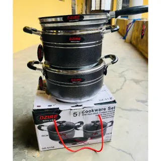 Dz5138 5pcs Nonstick Pot