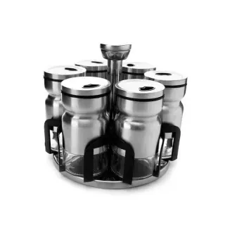 Stainless Rotating Spice Rack