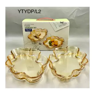 Crystal 2in1 Food Storage