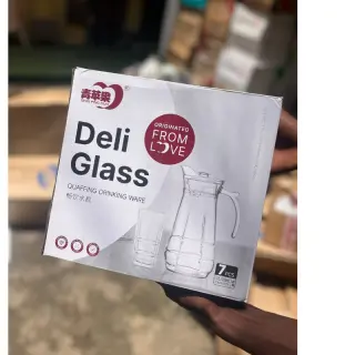 From Love Deli 7pcs Glassware With Cup