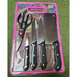 Quality Knife Set With Chopping Board