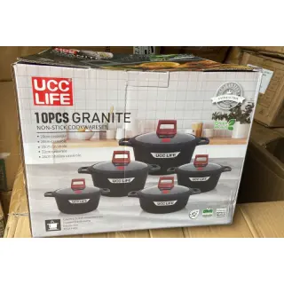 Yz89 10pcs Ucc Life Granite Pot