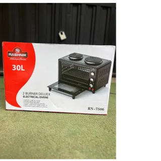 Rashnik 30litres Deluxe Oven/grill With Hotplate