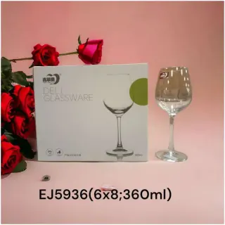 Deli 6pcs Wine Glass Cup
