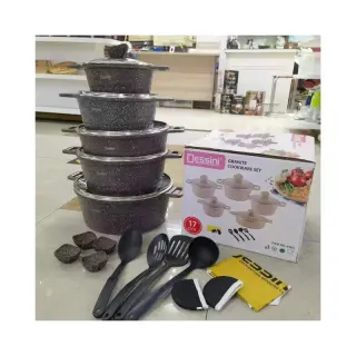 17pcs Mbh Granite Pot