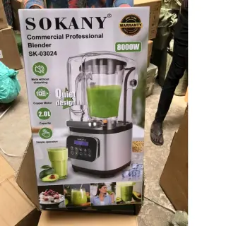 Sokany 8000watt Noiseless Commercial Blender