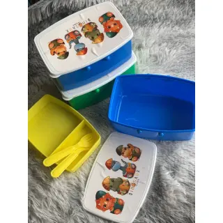 Dino 1000ml Kiddies Lunch Box With Compartment