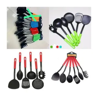 Colour 7pcs Nonstick Spoon