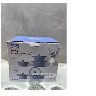 Uakeen Vk104 10pcs Cookware Set