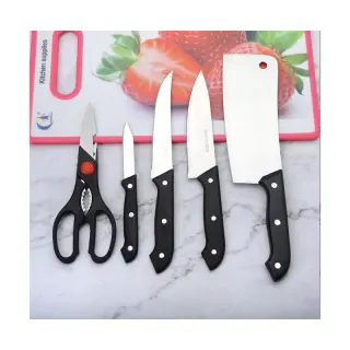 Knife Set With Chopping Board