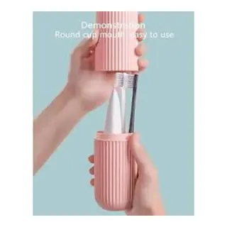 Round Travel Toothbrush Keeper