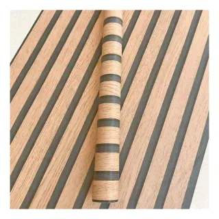 Flutted Panel Wallpaper