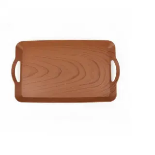 Big Marble Design Tray With Handle