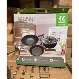 3in1 Nonstick Pots And Sauce Pan