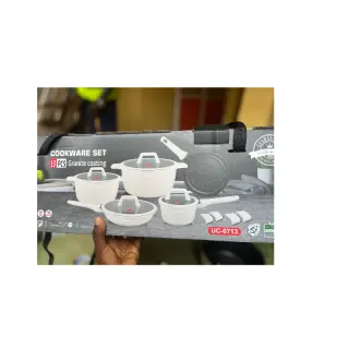 Uc0713... 13pcs Ucc Life Cookware Set