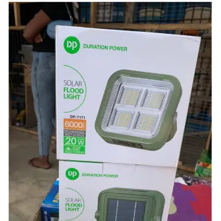 Dp7171 6000mah Solar Flood Light With Panel 1