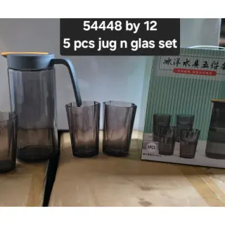 5pcs Glass Jug Set