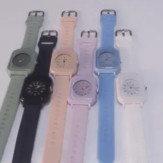 Square Face Adult/children Watch