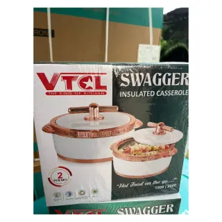 Vtcl 2pcs Swagger Insulated Bowl