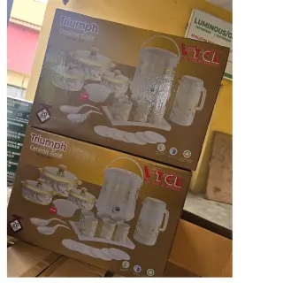 20pcs Vtcl Triumph Ceramic Gold Insulated Set