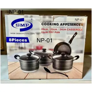 Np01 Smp 8pcs Nonstick Pot