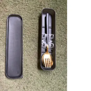 2in1 Golden Cutlery Set